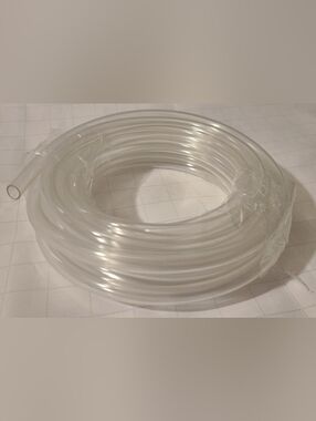 BRAND NEW - Clear Plastic Vinyl Hose Tubing (L~20ft, D~1cm)